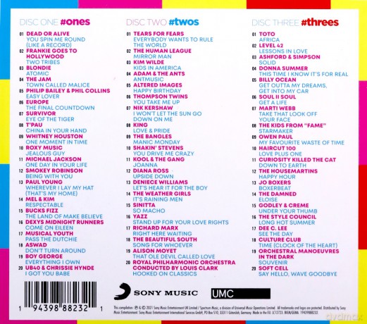 1-2-3: The 80s [3CD]