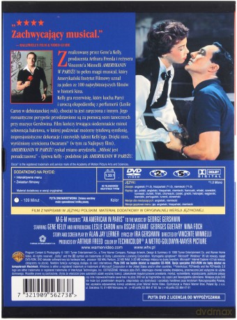Amerykanin w Paryżu (snapcase) [DVD]