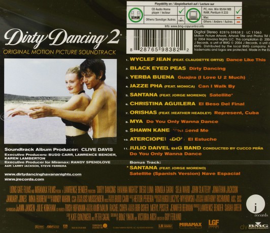 Dirty Dancing 2 soundtrack [CD]