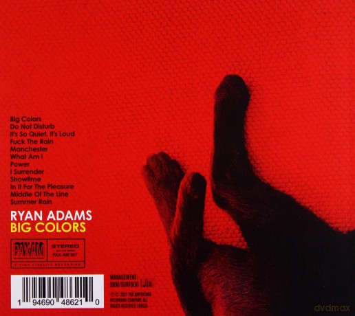 Ryan Adams: Big Colors (digipack) [CD]