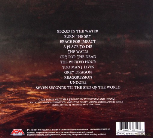 Flotsam And Jetsam: Blood In The Water (digipack) [CD]
