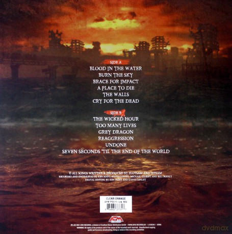 Flotsam And Jetsam: Blood In The Water (Orange) [Winyl]