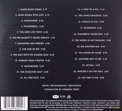 Royal Philharmonic Orchestra: Bond 25 [CD]