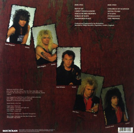 Paul Di Anno's Battlezone: Children Of Madness [Winyl]