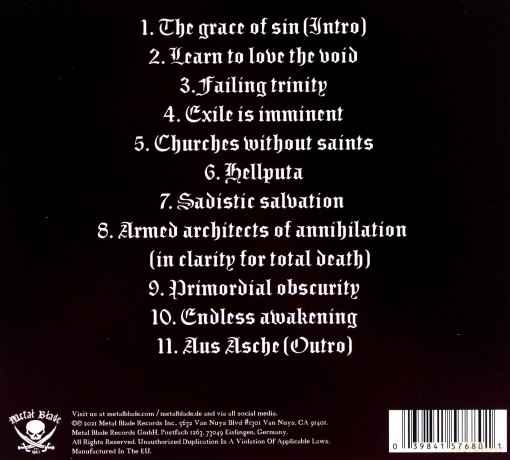 Desaster: Churches Without Saints (Limited) (digipack) [CD]