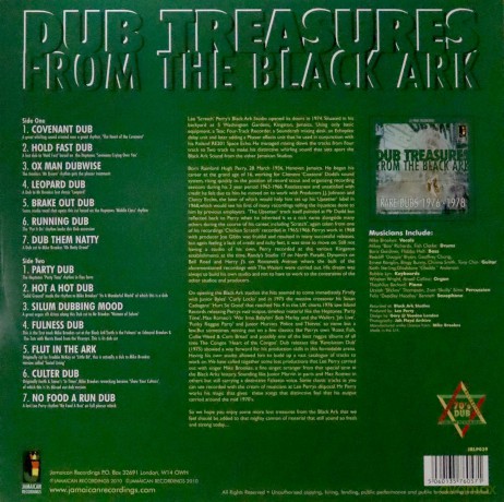 Lee Scratch Perry: Dub Treasures From The Black A [Winyl]