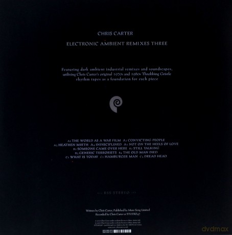 Chris Carter: Electronic Ambient Remixes Volume 3 [2xWinyl]