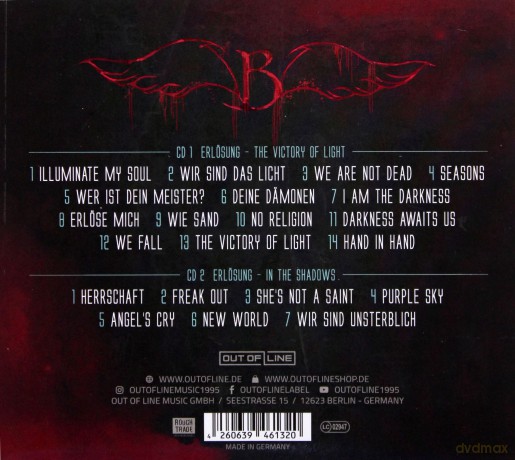 Blutengel: Erlosung - The Victory Of Light (Deluxe) [3CD]