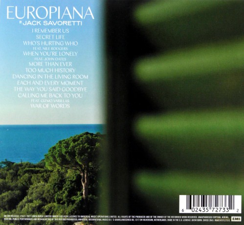 Jack Savoretti: Europiana [CD]