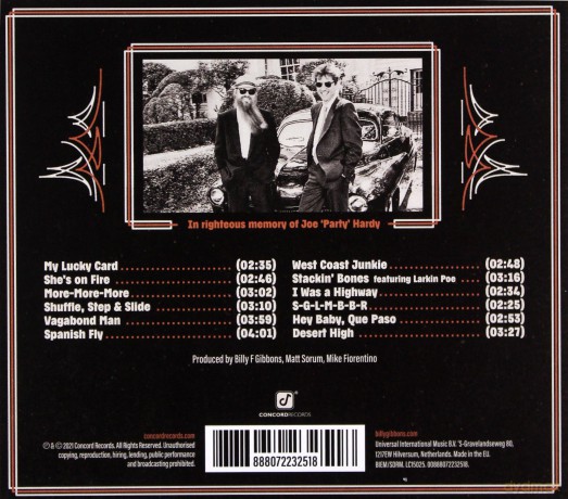 Billy F Gibbons: Hardware [CD]