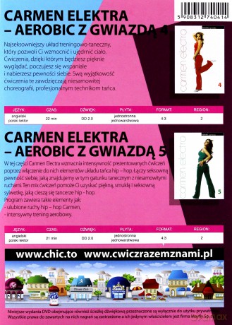 DUO Aerobic z Carmen Electrą 4+5 [2DVD]