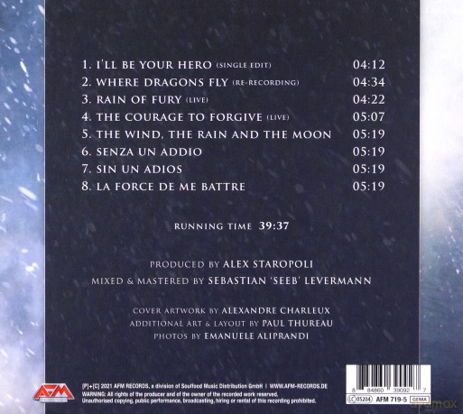 Rhapsody Of Fire: I'll Be Your Hero EP [CD]