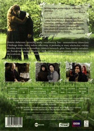 Tess D'Urbervilles [2DVD]