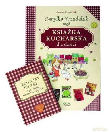 Cecylka Knedelek Czyli Książka Kucharska Dla Dzieci + Cecylkowy Notes (twarda) - Joanna Krzyżanek [KSIĄŻKA]