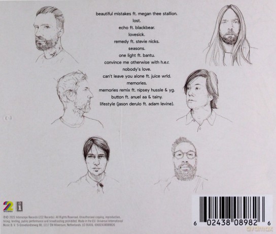Maroon 5: Jordi (Deluxe) [CD]