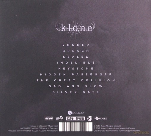 Klone: Le Grand Voyage [CD]
