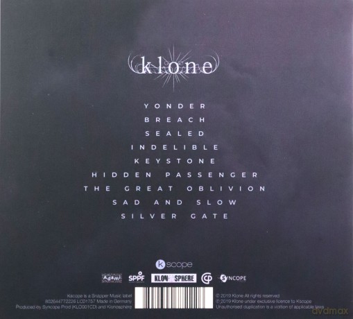 Klone: Le Grand Voyage [CD]
