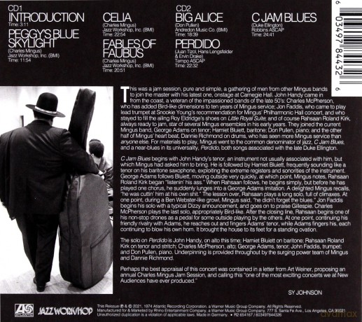 Charles Mingus: Live At Carnegie Hall (Deluxe) [2CD]