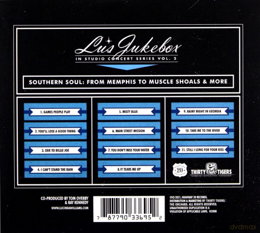 Lucinda Williams: Lu's Jukebox Vol. 2: Southern Soul: From Memphis To Muscle Shoals [CD]
