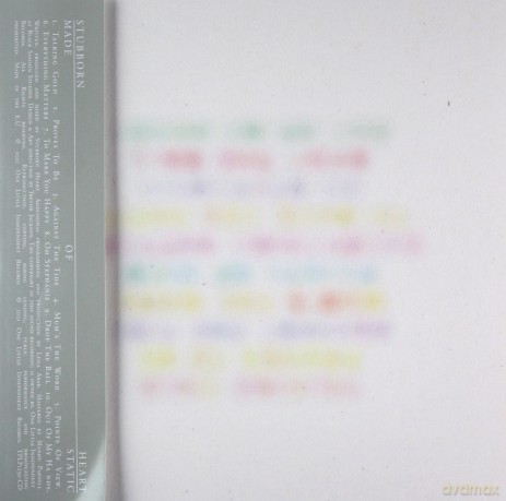 Stubborn Heart: Made Of Static [CD]
