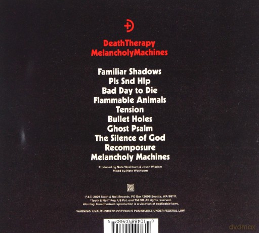 Death Therapy: Melancholy Machines [CD]