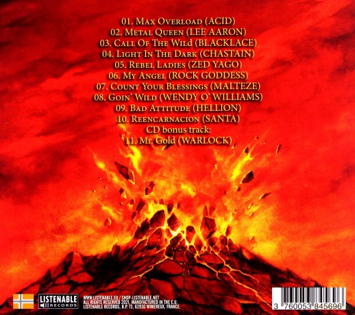 Marta Gabriel: Metal Queens (digipack) [CD]