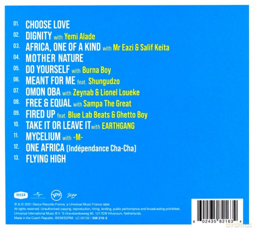 Angelique Kidjo: Mother Nature [CD]