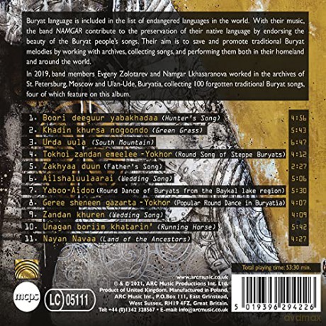 Namgar: Nayan Navaa [CD]