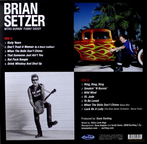 Brian Setzer: Nitro Burnin Funny Daddy (Red) [Winyl]