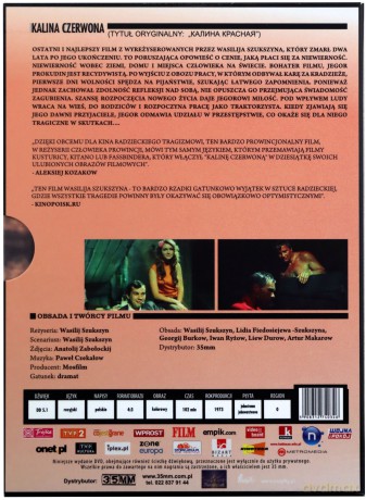 Kalina czerwona (Kolekcja Sputnika) (digipack) [DVD]