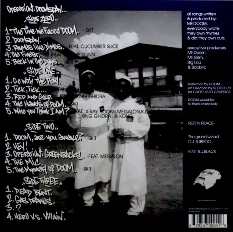 Mf Doom: Operation: Doomsday (Alternative Mc Sleeve) [2xWinyl]