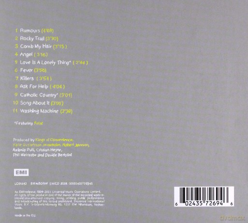 Kings Of Convenience: Peace Or Love [CD]