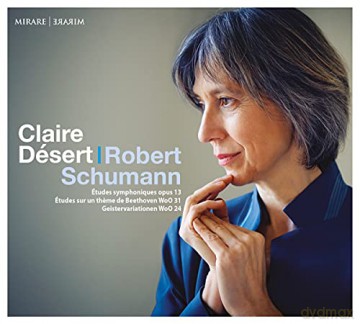 Schumann: Etudes Symphoniques Op 13 Claire Desert (digipack) [CD]