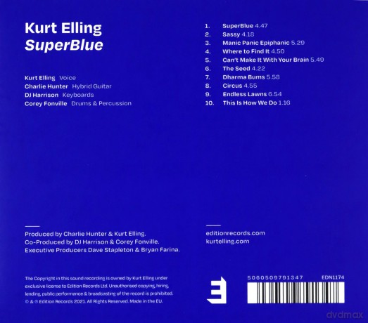 Kurt Elling: Superblue [CD]
