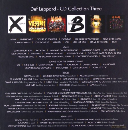 Def Leppard: The CD Boxset: Volume Three (Limited) [6CD]