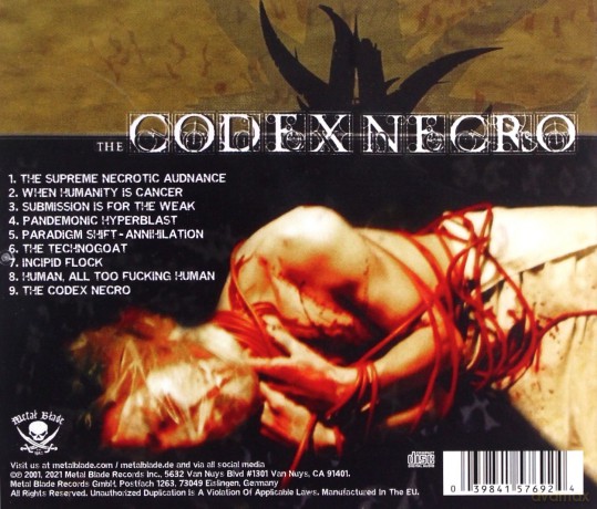 Anaal Nathrakh: The Codex Necro [CD]