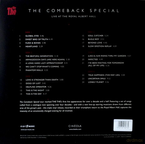 The The: The Comeback Special (Colored) [3xWinyl]