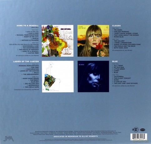 Joni Mitchell: The Reprise Albums (1968-1971) [4xWinyl]