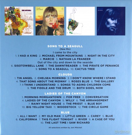 Joni Mitchell: The Reprise Albums (1968-1971) [4CD]