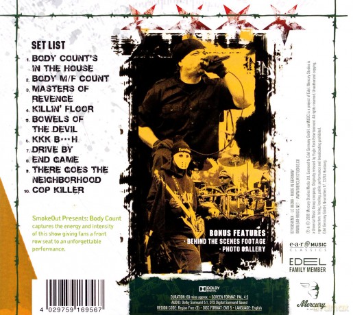 Body Count feat Ice-T: The Smoke Out Festival Presents [CD]+[DVD]