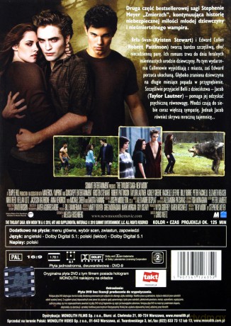 Zmierzch 2: Księżyc w nowiu [DVD]