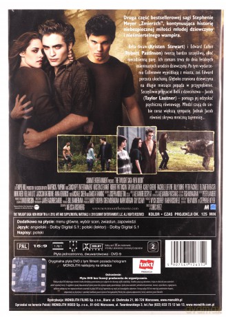 Zmierzch 2: Księżyc w nowiu [DVD]