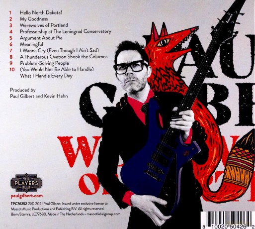 Paul Gilbert: Werewolves of Portland (digipack) [CD]