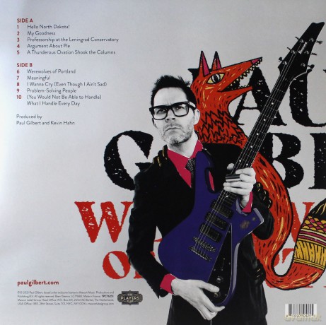 Paul Gilbert: Werewolves of Portland (Red) [Winyl]