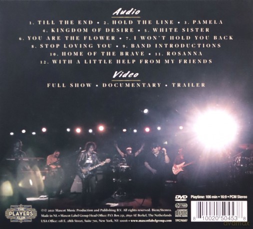 Toto: With A Little Help From My Friends [Blu-Ray]+[CD]