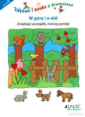 Zabawa I Nauka Z Krasnalami Znajduję Szczegóły Ćwiczę Pamięć Od Lat 6 [KSIĄŻKA]