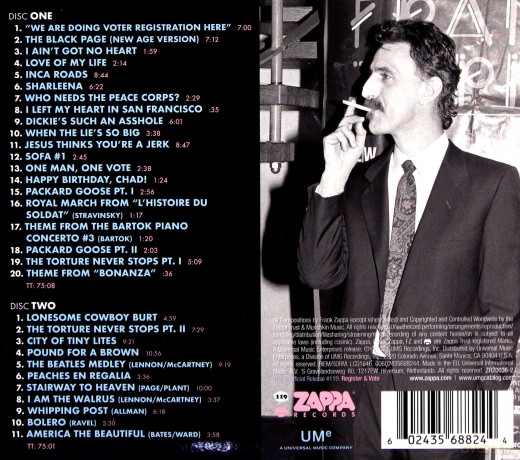Frank Zappa: Zappa '88: The Last U.S. Show (Limited) (Soft Pack) [2CD]
