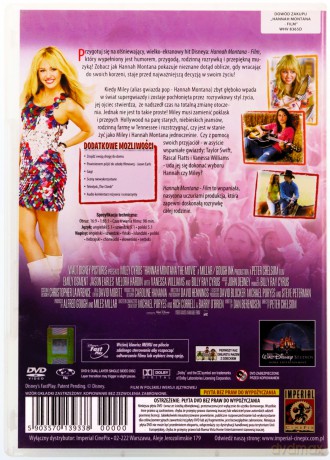 Hannah Montana: Film (Disney) [DVD]