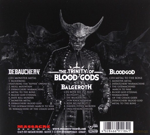 Debauchery: Monster Metal (digipack) [3CD]
