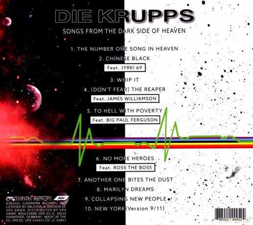 Die Krupps: Songs From The Dark Side Of Heaven (digipack) [CD]